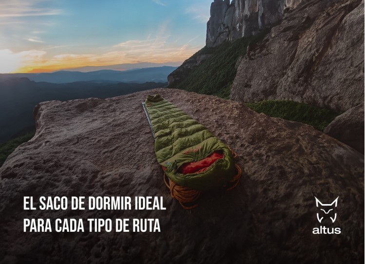 El saco de dormir ideal para cada tipo de ruta